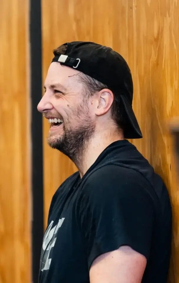 Smiling guy at the gym